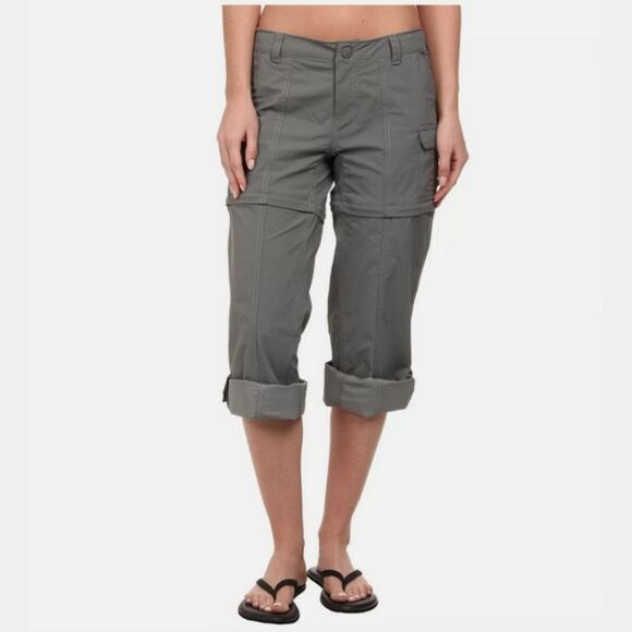 THE NORTH FACE Paramount Convertible Cargo Hiking Pants Zip Off Outdoors Gray 20 - Picture 3 of 12